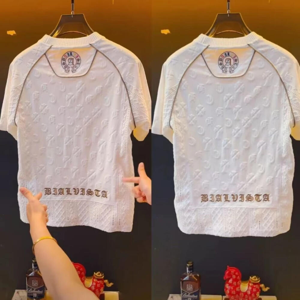 Colored Rune Embossed T-Shirt
