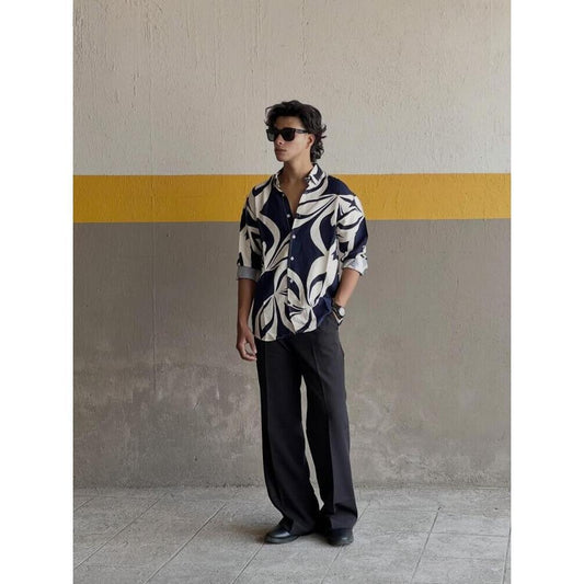 Hawaiian-style vacation shirt