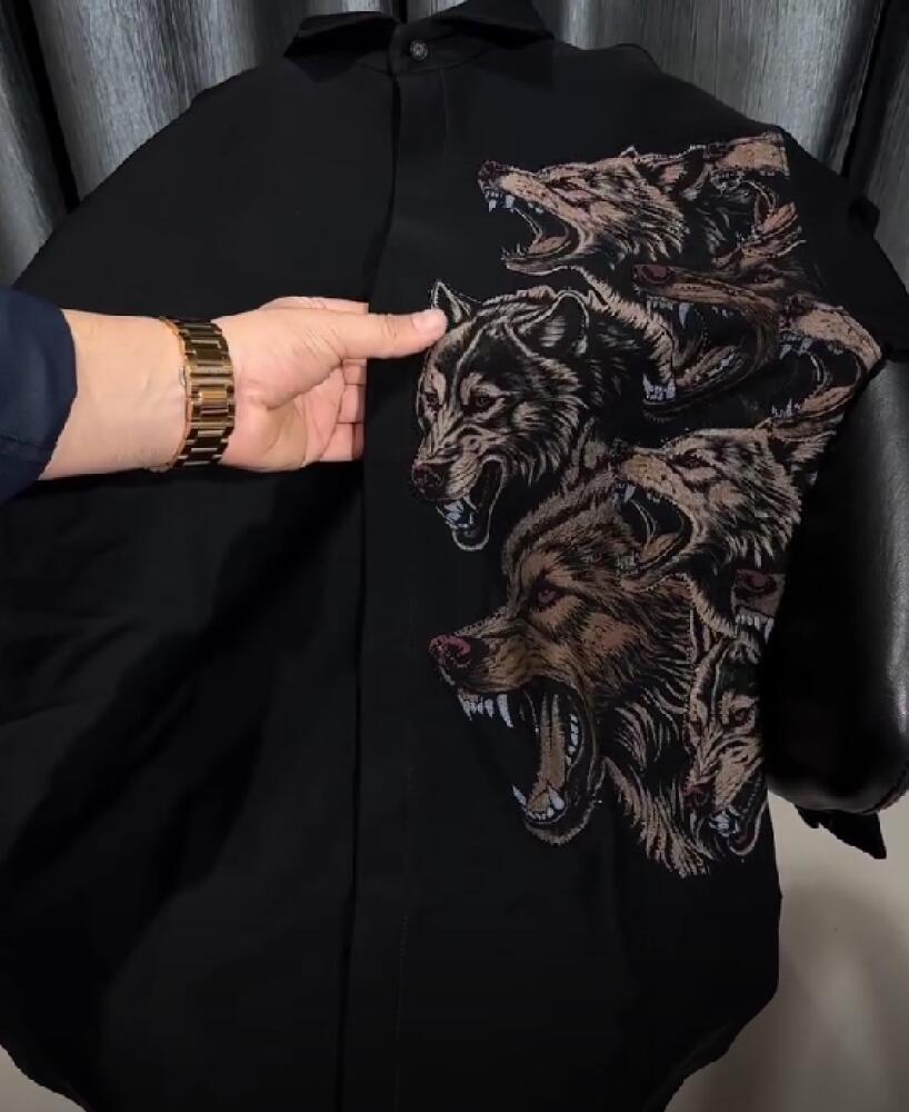 Wolf Totem Long-Sleeved Shirt