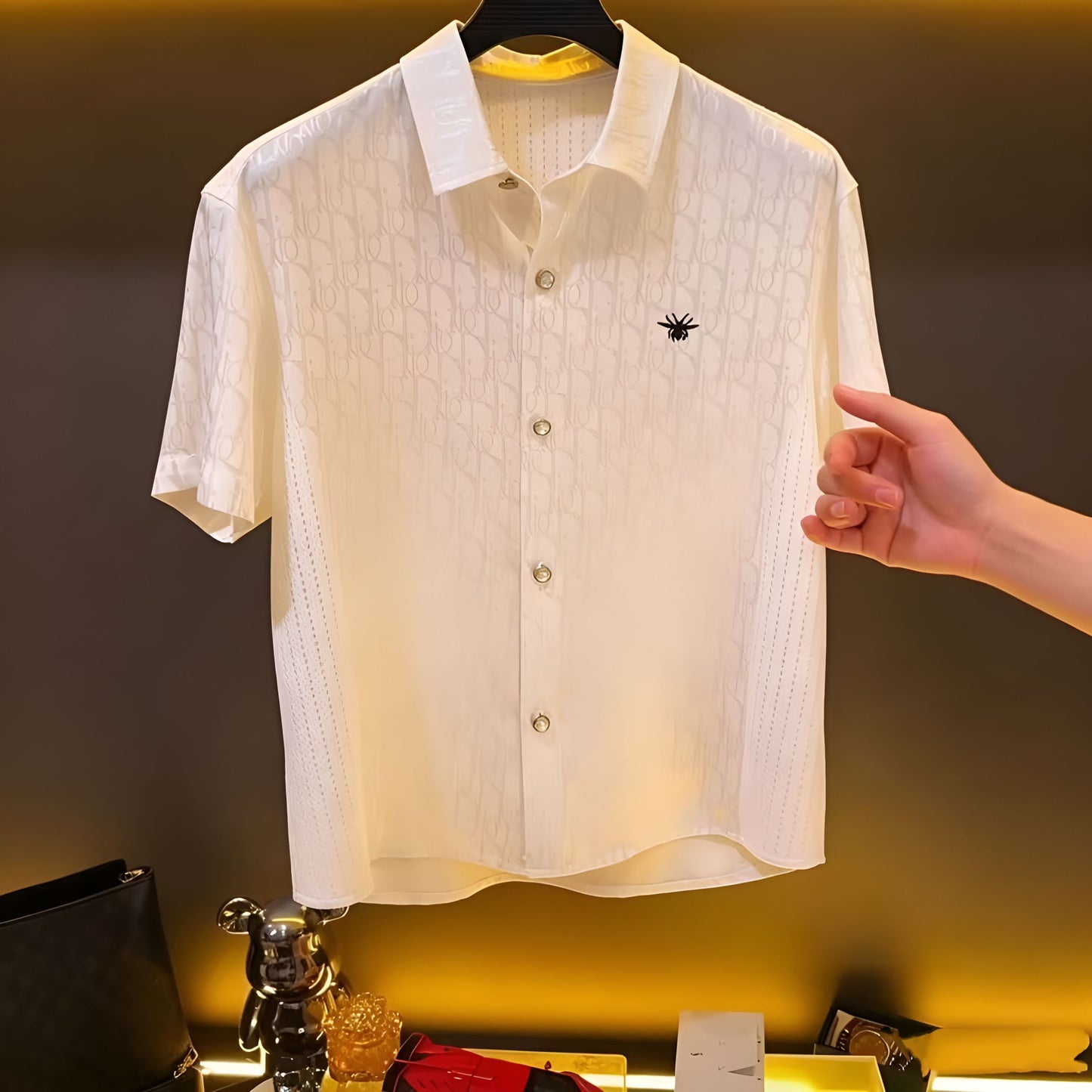 Luxury Dark Pattern Shirt
