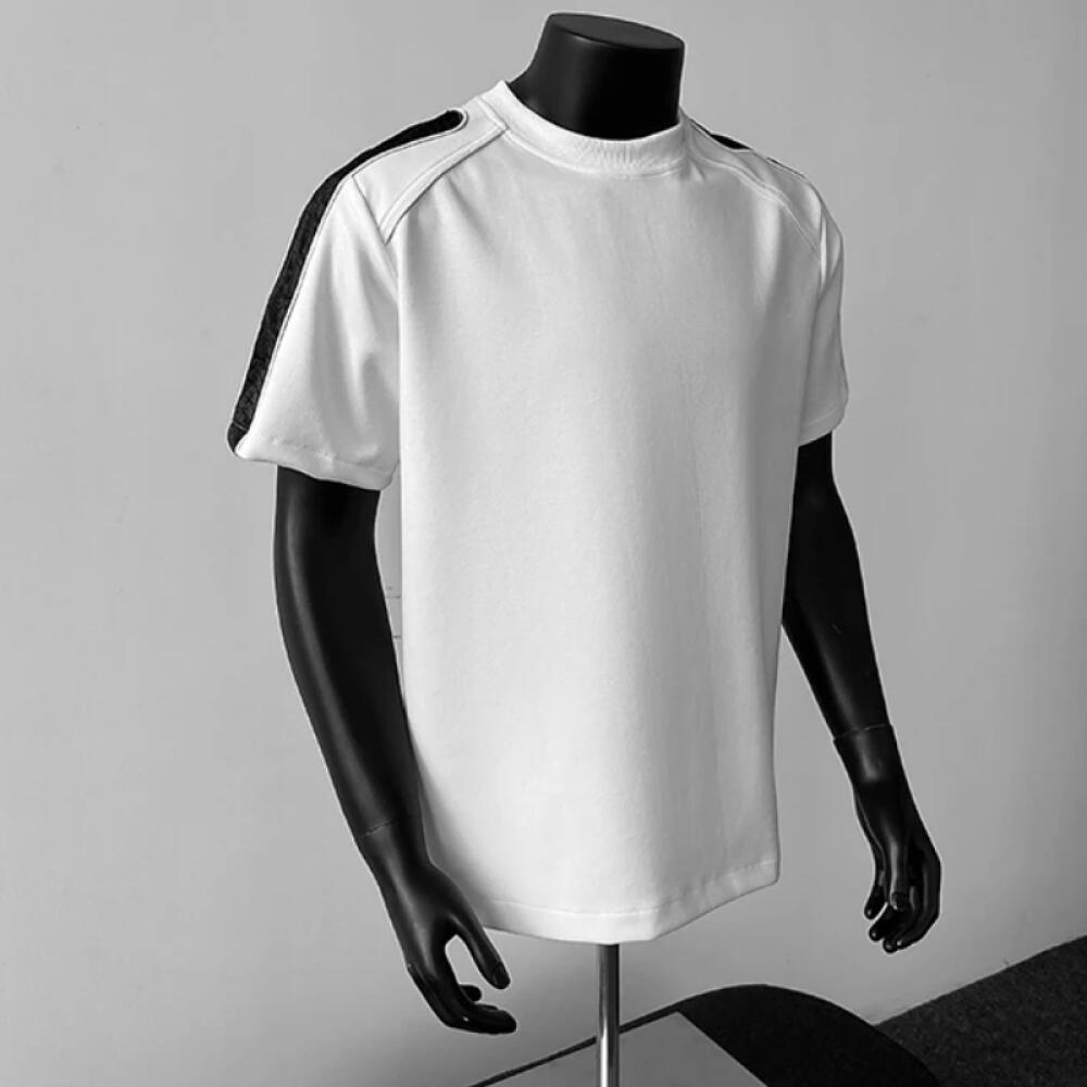 High-end snakeskin short-sleeved shirt