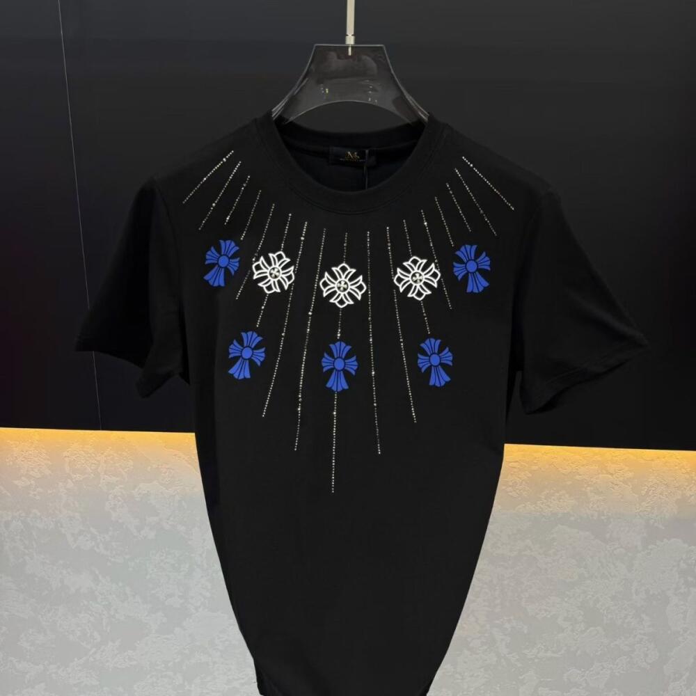 Cross Rhinestone T‑Shirt