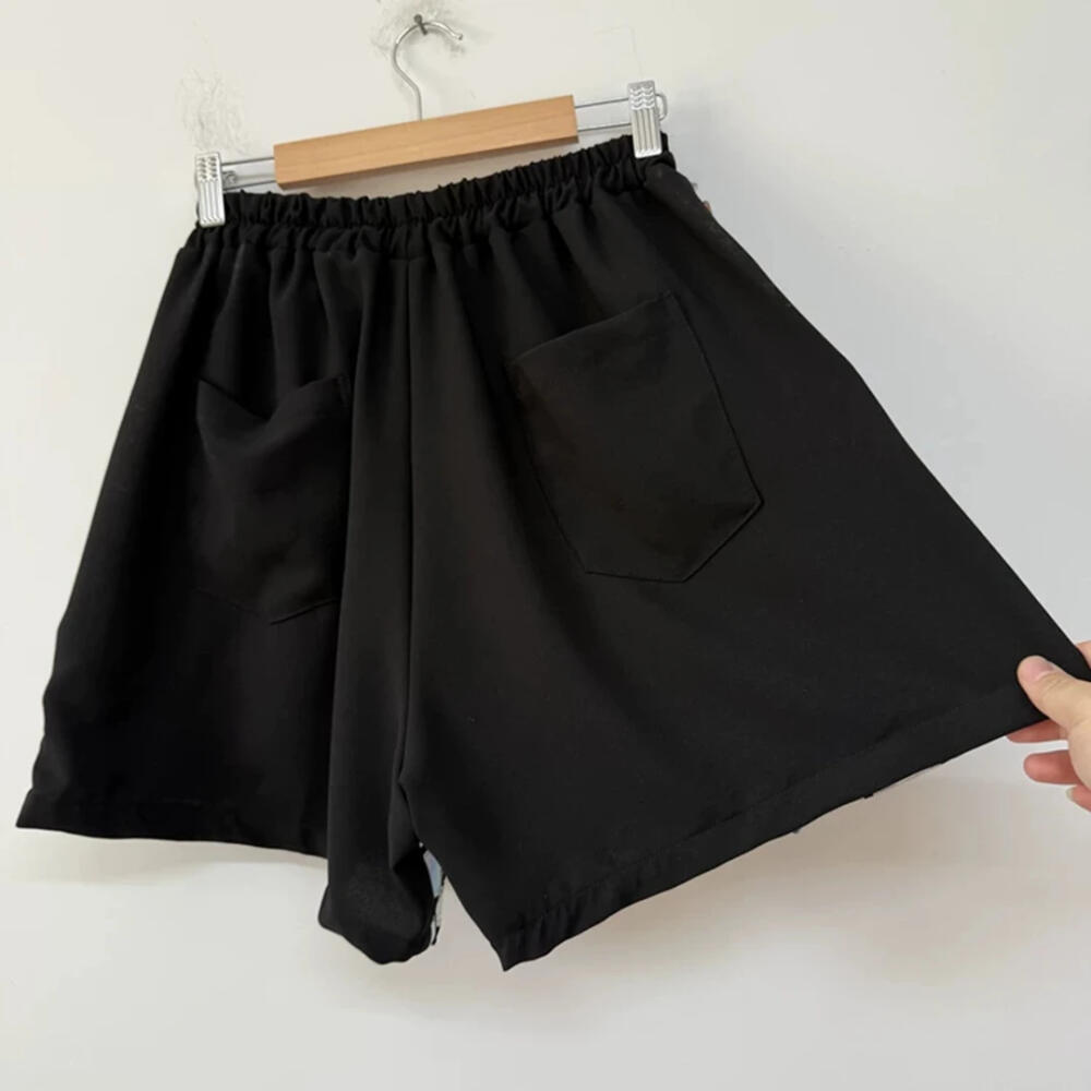 Gradient Patch Shorts