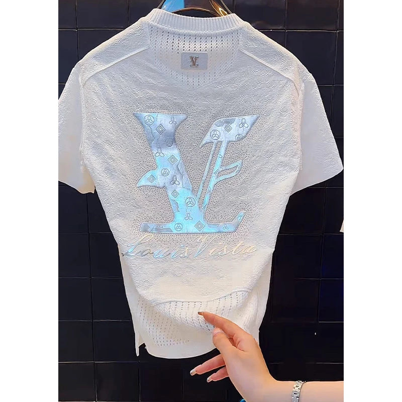 Gradient Heat Transfer Mesh T-Shirt