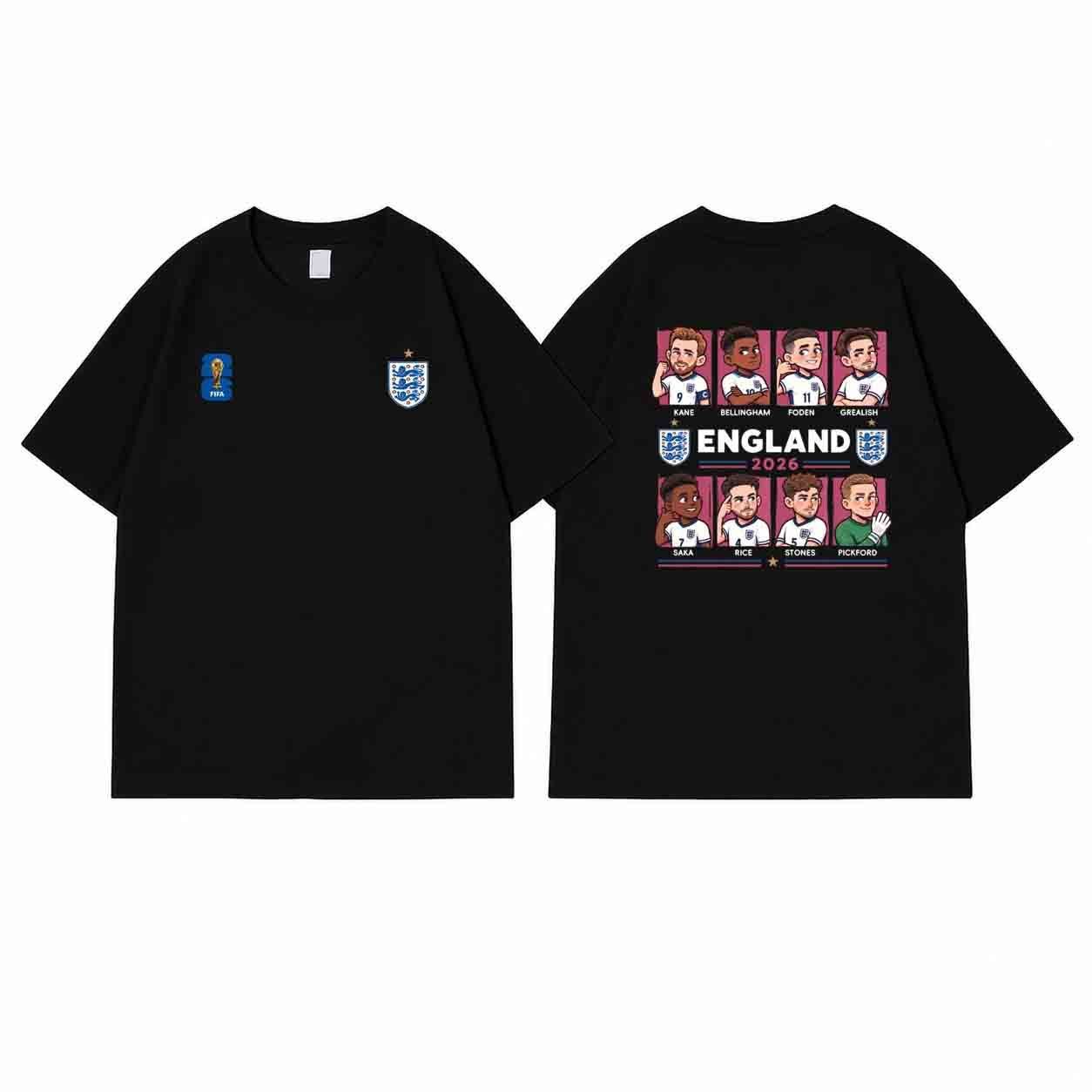 Cartoon Football Team T-Shirt