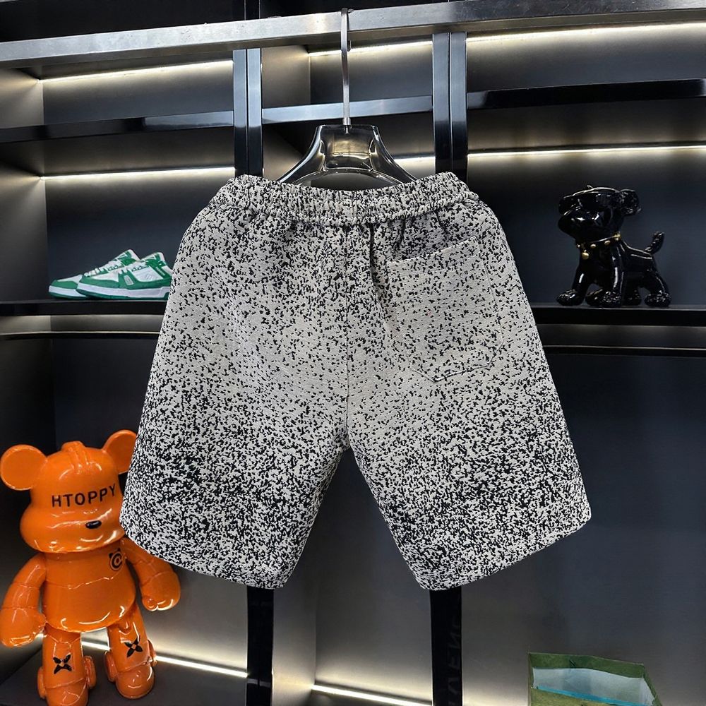 Spot Pattern Five-Point Shorts
