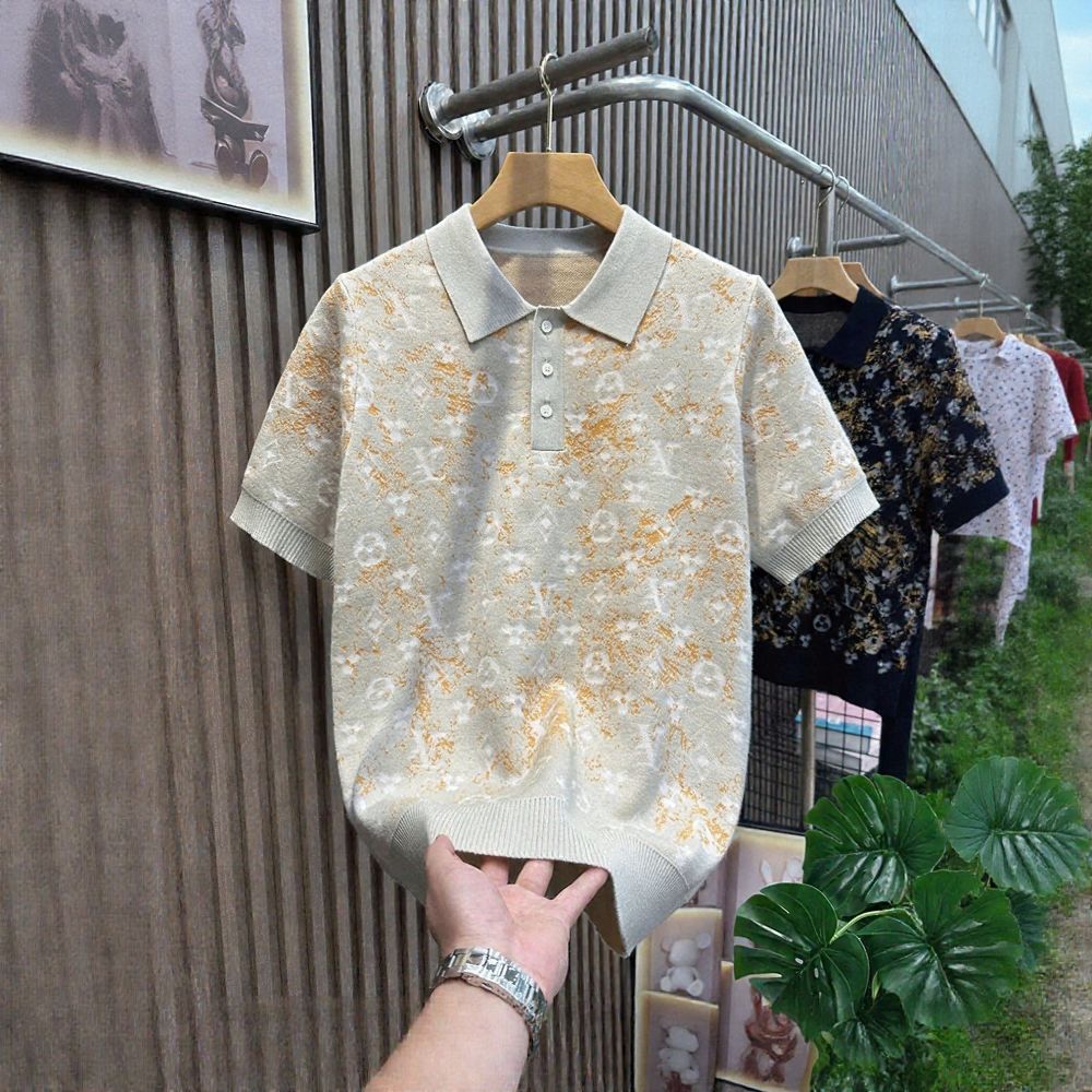 Clover Knit Luxury Polo Shirt