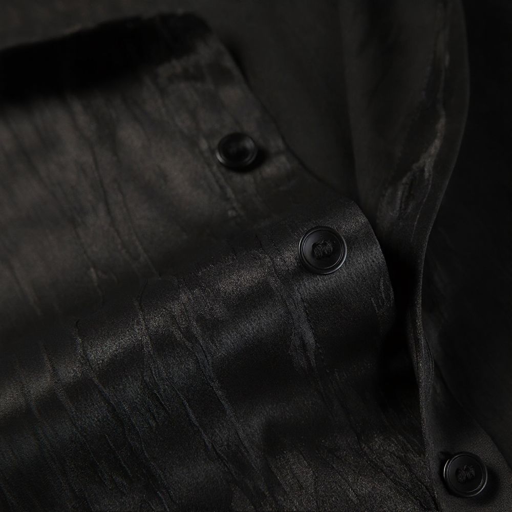 Black Crackle Luxury Shirt