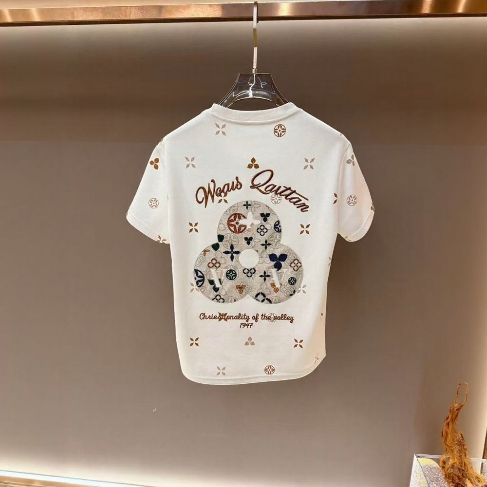 Leaf Pattern T‑Shirt & Shorts Set