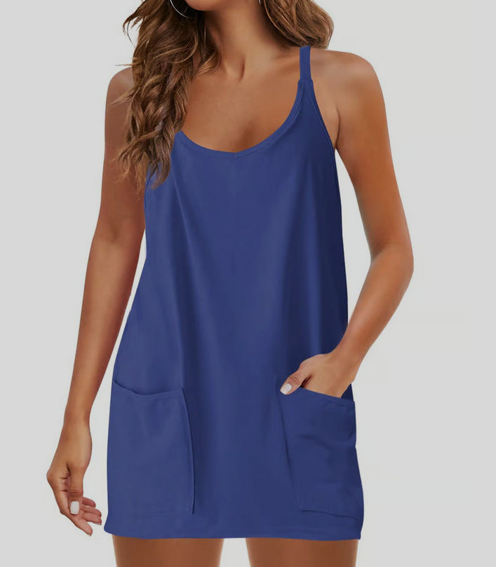 Women's Summer Sleeveless Mini Dress