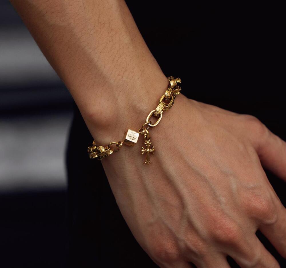 Dice & Cross Bracelet