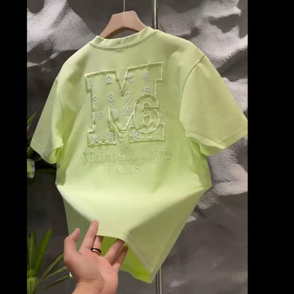 Embroidered Number T-shirt