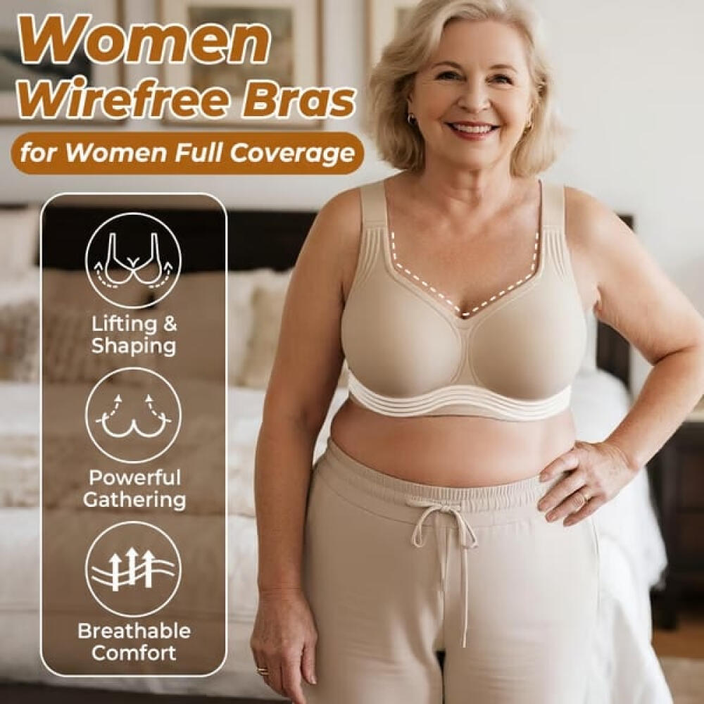 Jelly Bra Plus Size Supportive Seamless Bras(Buy 2 Save 10%)