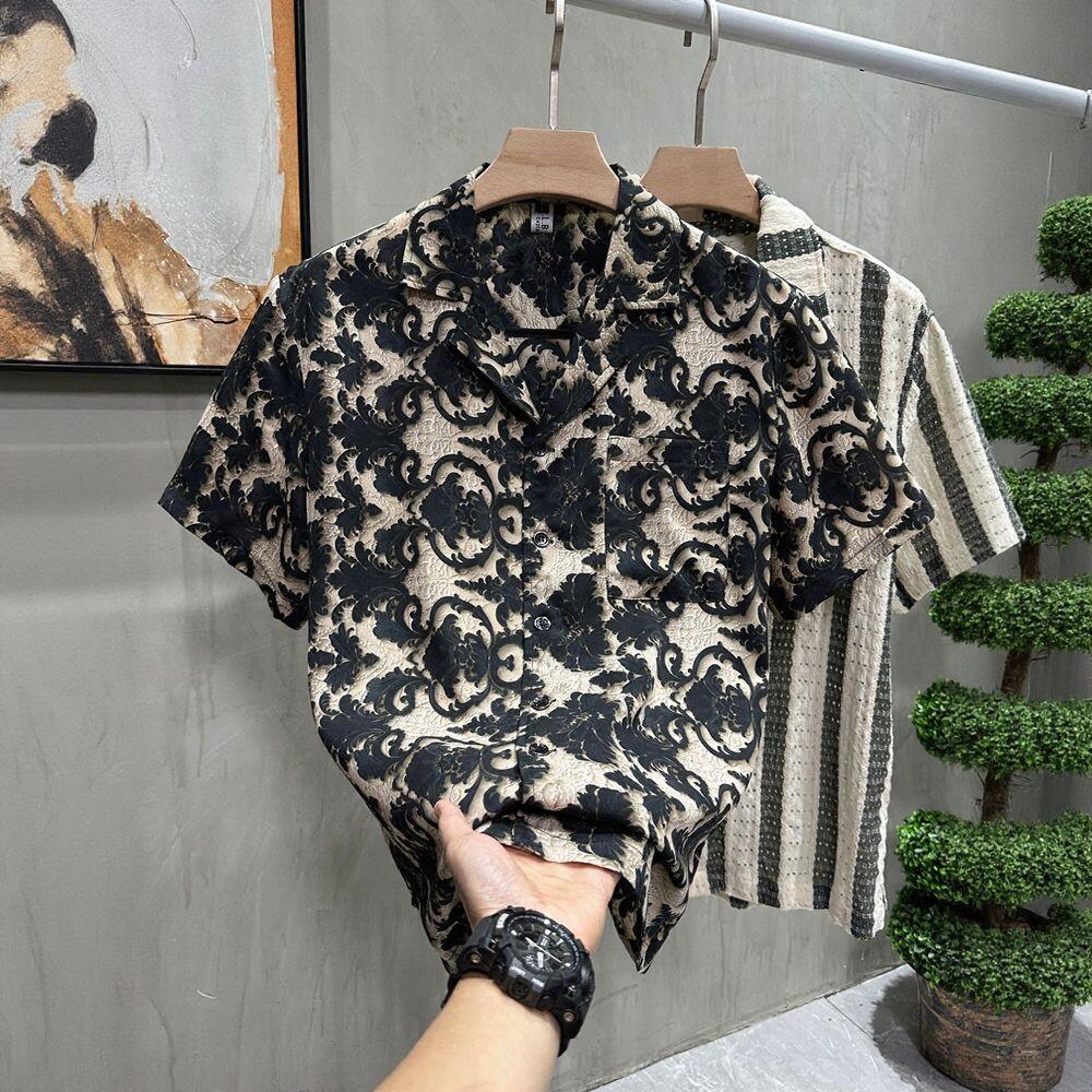 Luxury Pattern Print Blouse