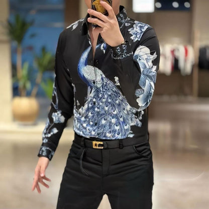 Peacock Business Shirt