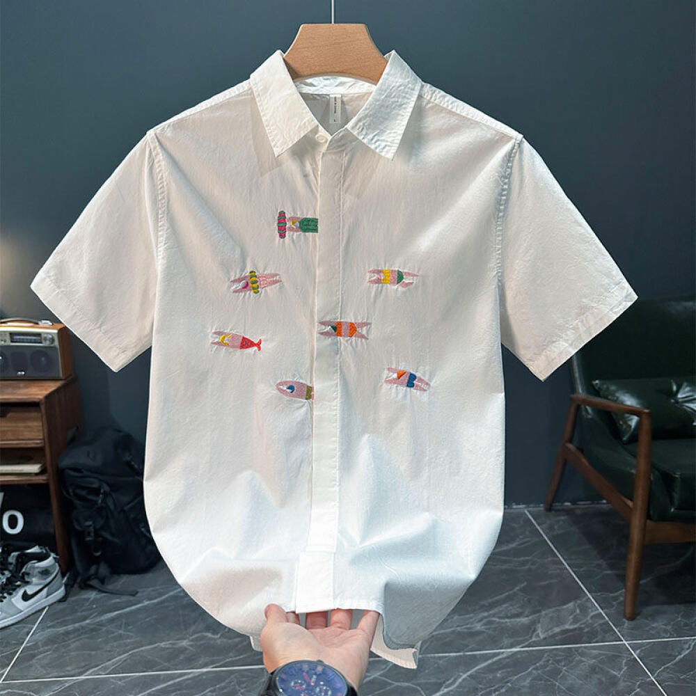 Swimming Mini Figure Show Casual Shirt