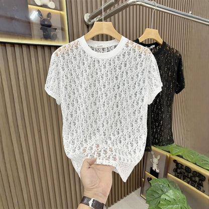 Retro mesh t-shirt
