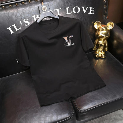 Luxury Embroidery & Patch T-Shirt