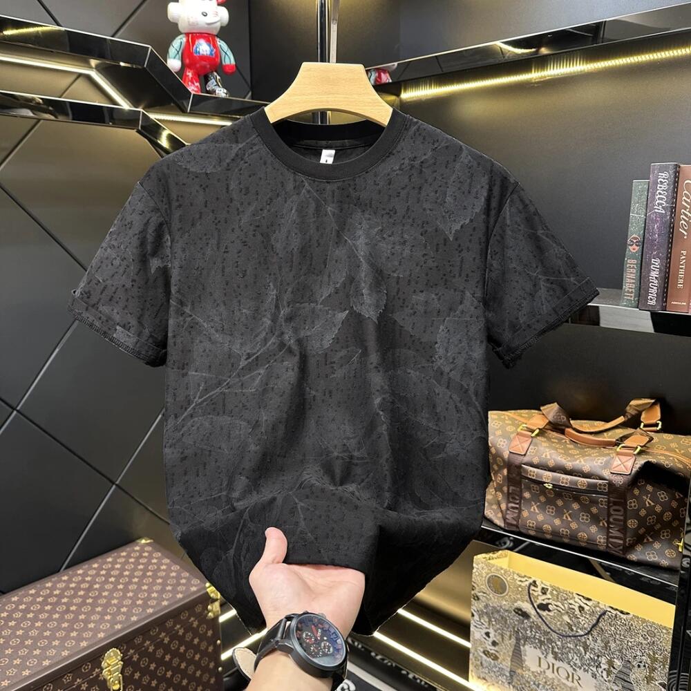 Vintage Leaf Ripped T-Shirt