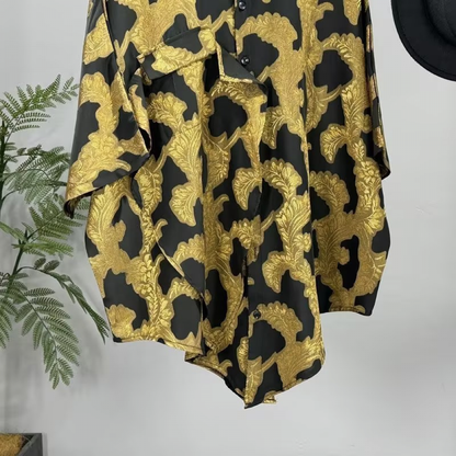 Floral Vine Gilded Shirt