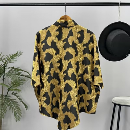 Floral Vine Gilded Shirt