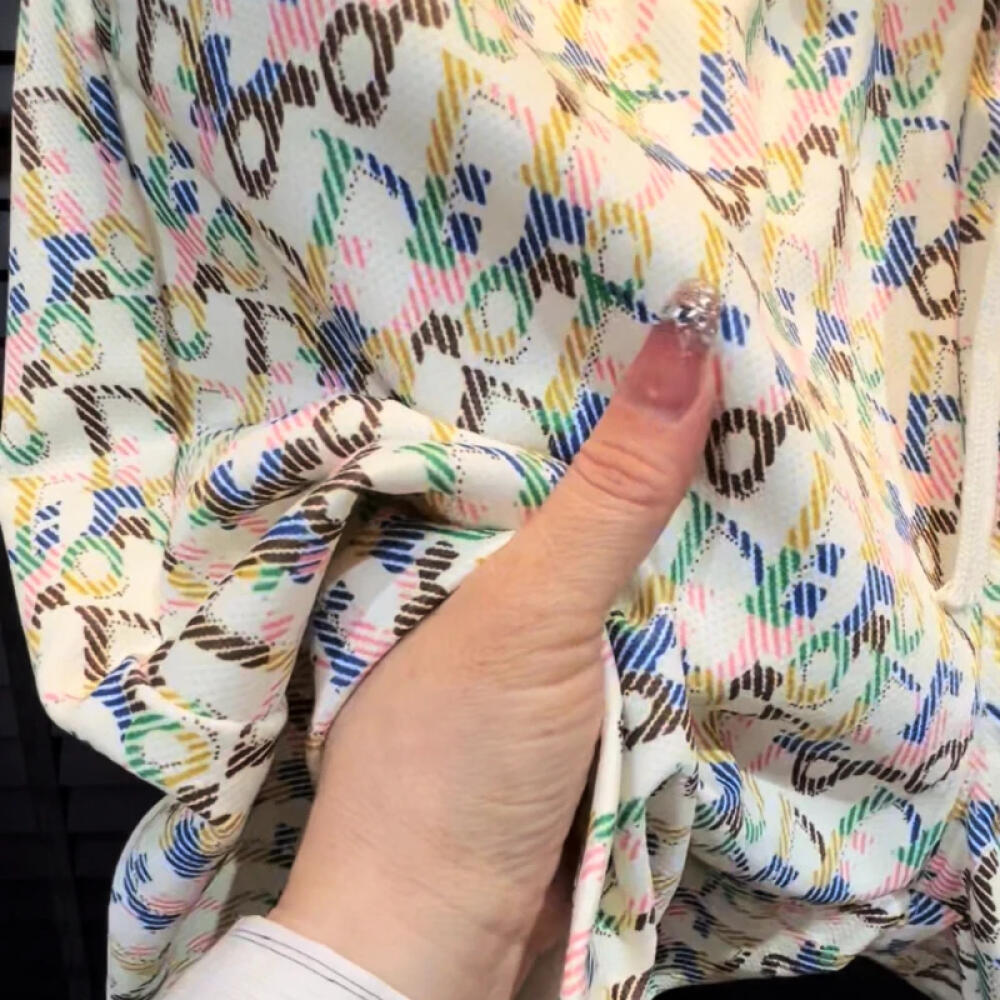 Luxury Music Note Print Shirt & Shorts 2‑Piece Casual Set