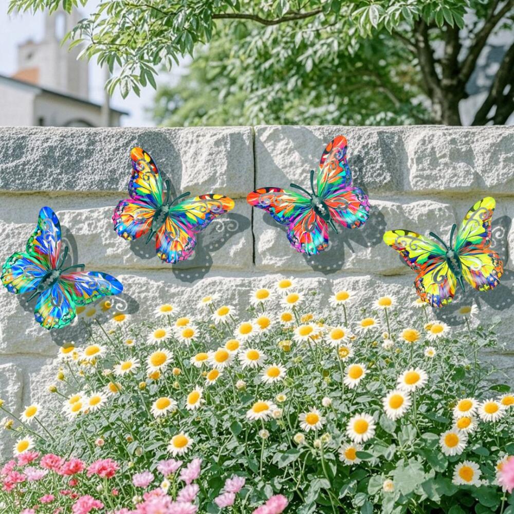 Metal Butterfly Wall Decor