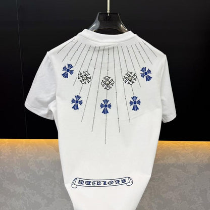 Cross Rhinestone T‑Shirt