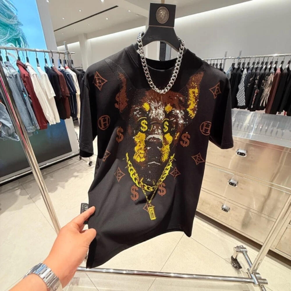 Lucky Dog Rhinestone T-Shirt
