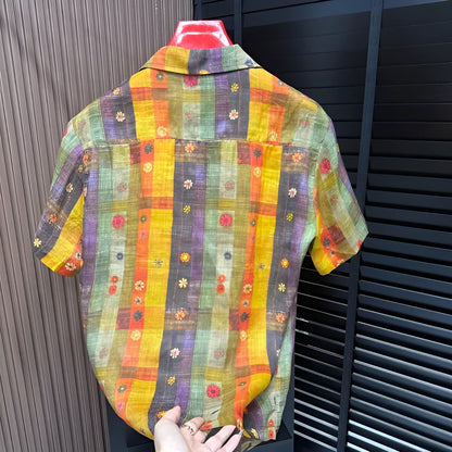 Daisy Plaid Shirt