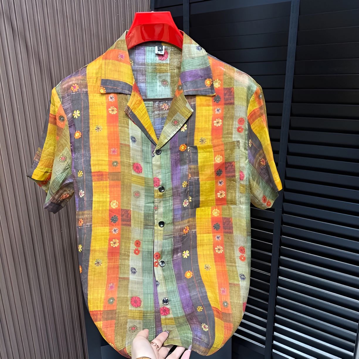 Daisy Plaid Shirt