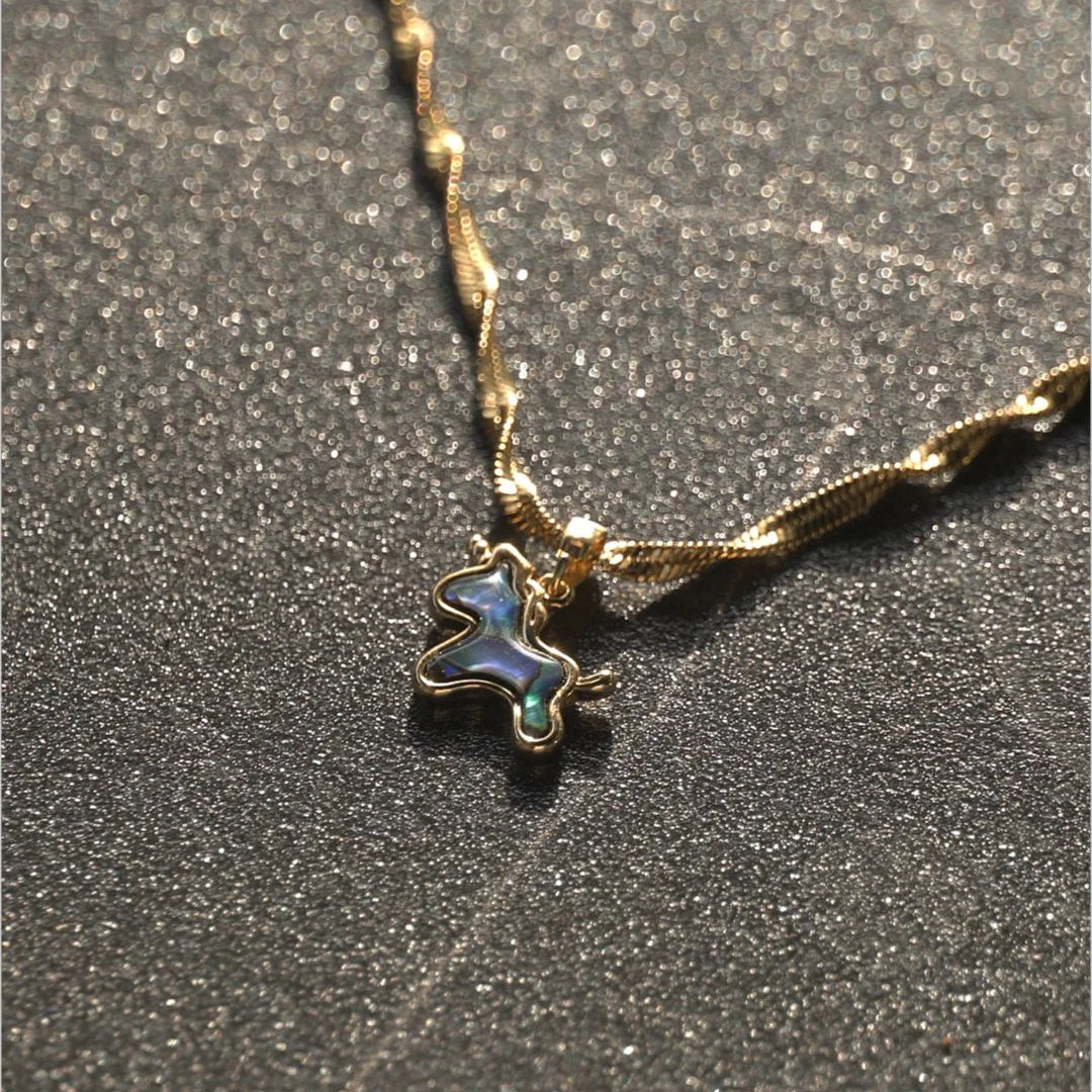 Iridescent Unicorn Necklace