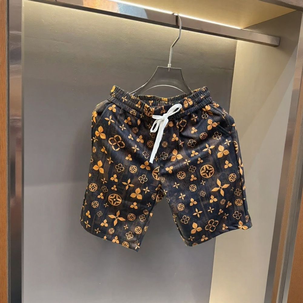 Luxury Two-Piece Set with Brown Patterns