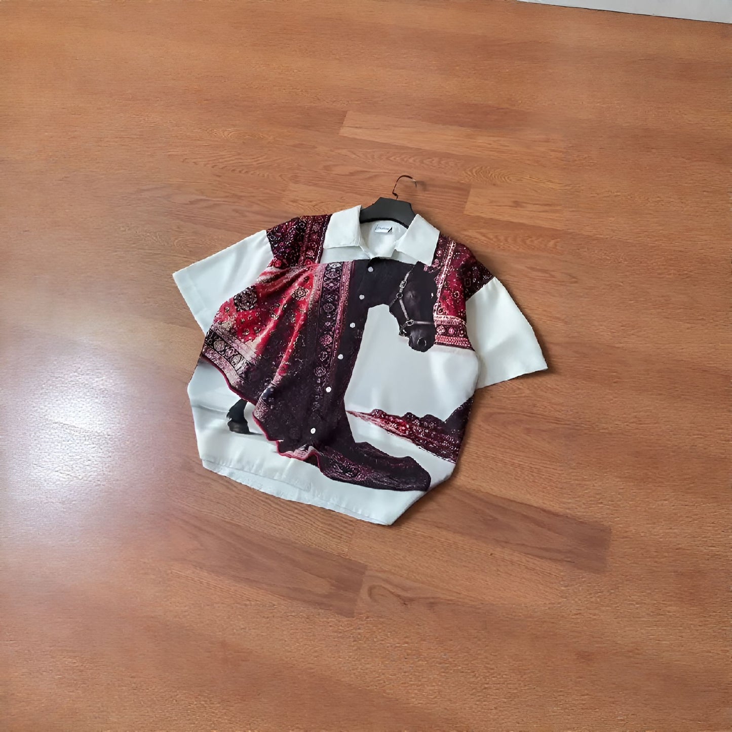War Horse Print Shirt