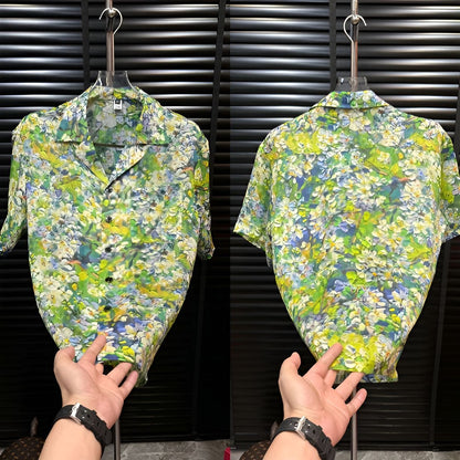 Green Bush Floral Shirt