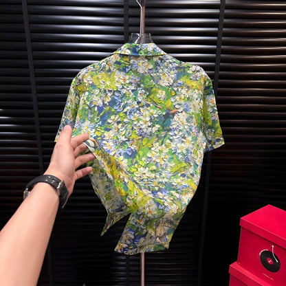 Green Bush Floral Shirt