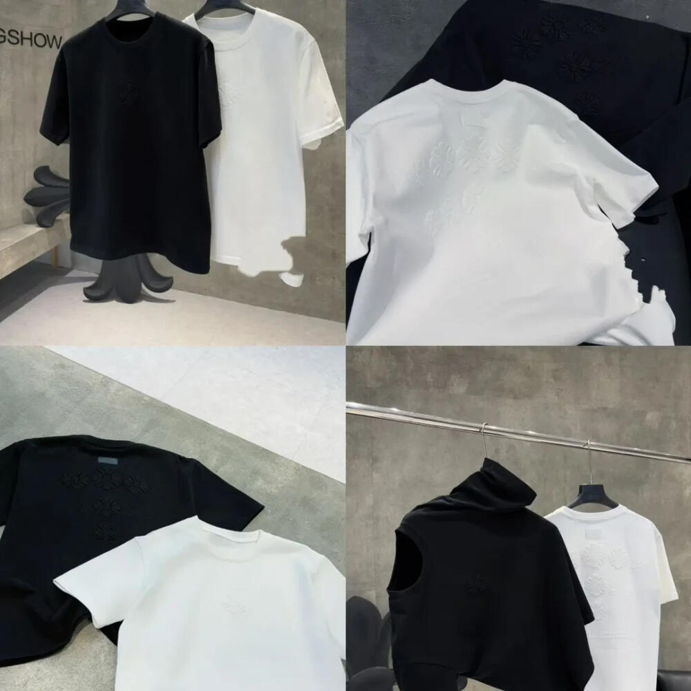 Cross Embroidered T-Shirt