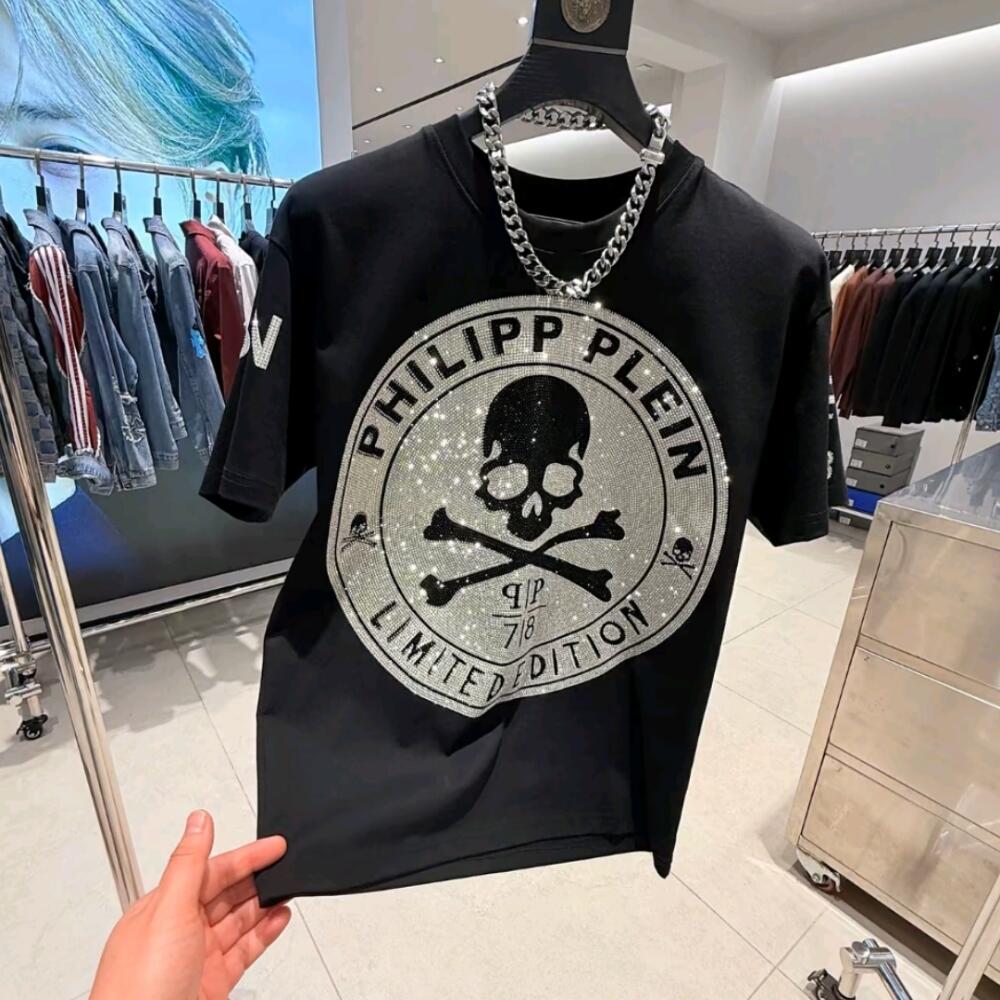 Skull Rhinestone T-Shirt