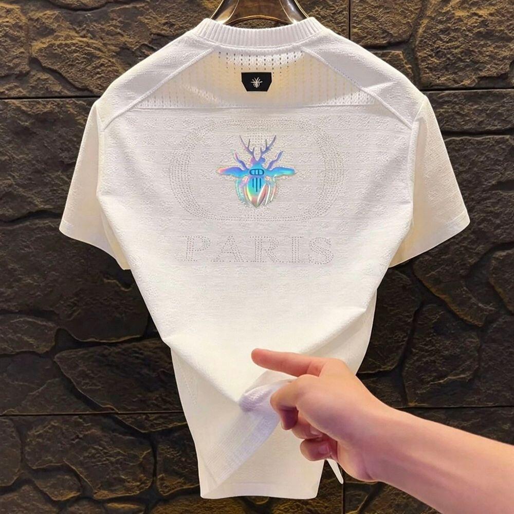 Gradient Beetle Graphic T‑Shirt