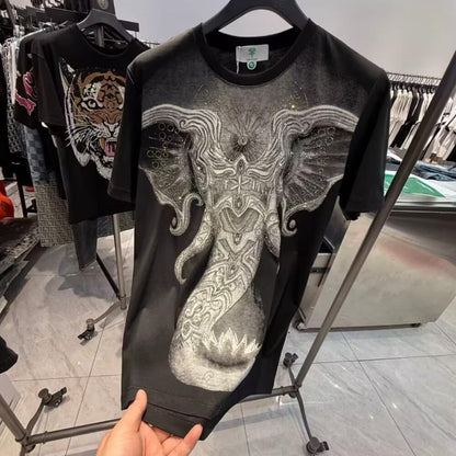 Rhinestone Ganesha T-Shirt