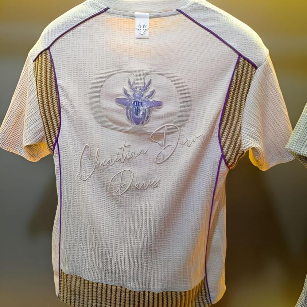 Scarab Sequin T‑Shirt