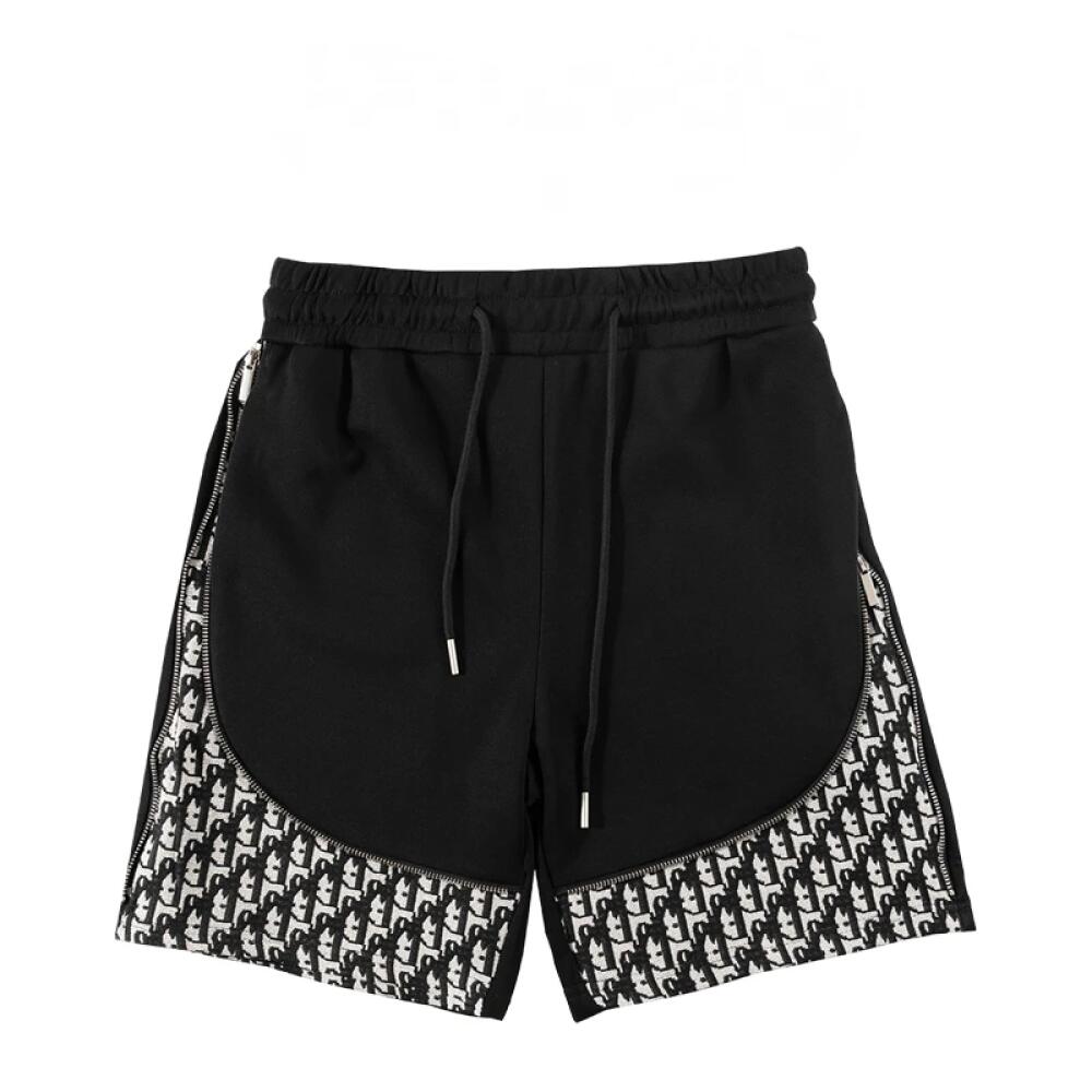 Zipper Decor Casual Five-Point Shorts