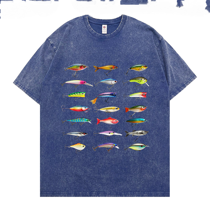 Lure Bait Pattern T-shirt
