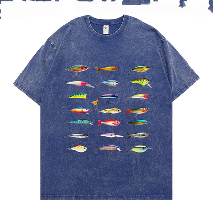 Lure Bait Pattern T-shirt