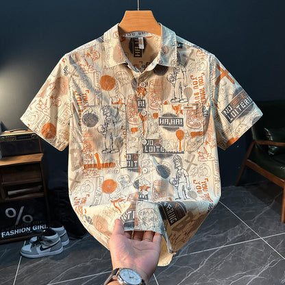 Breathable hip-hop shirt