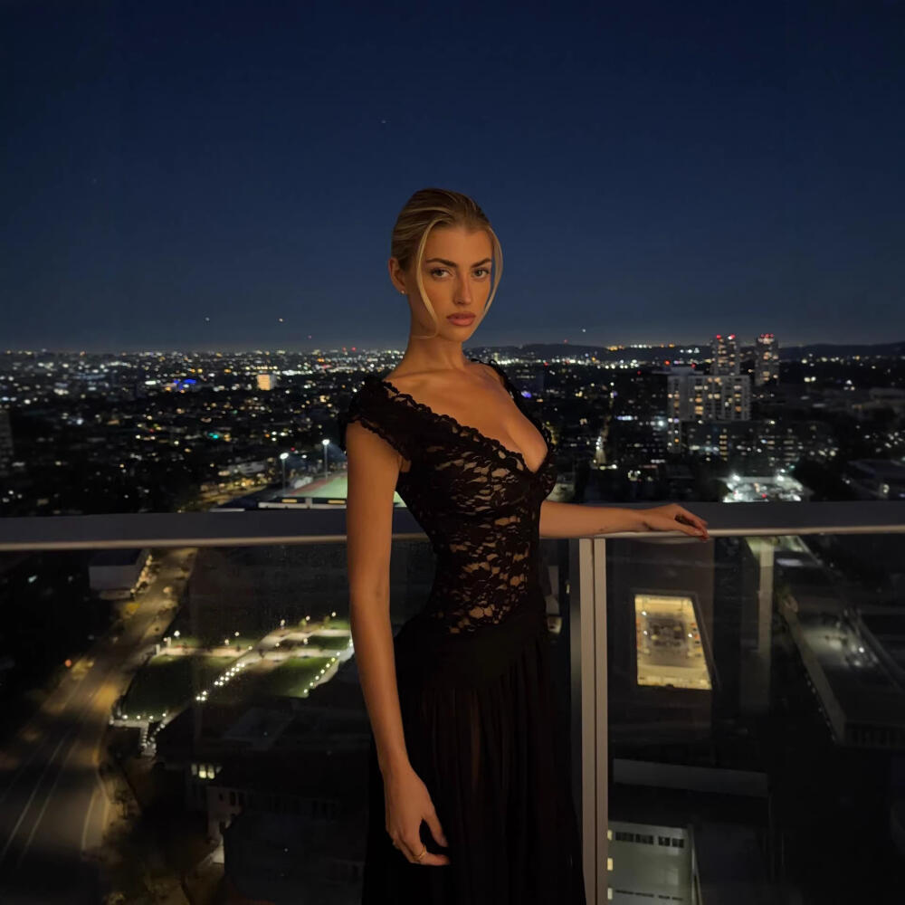 Sexy Black Cutout Flared Hem Formal Evening Gown
