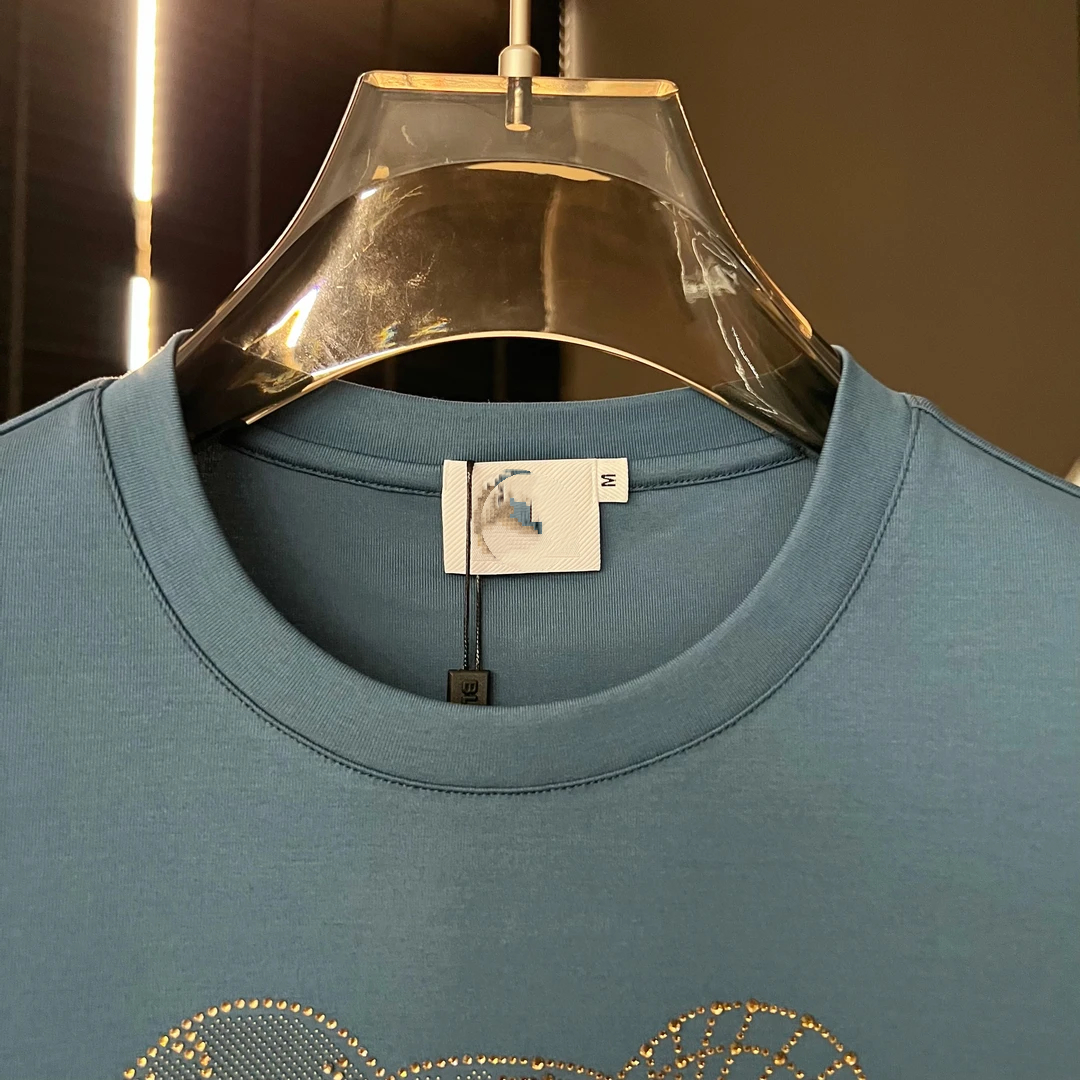 Toy Bear Rhinestone Print T-Shirt