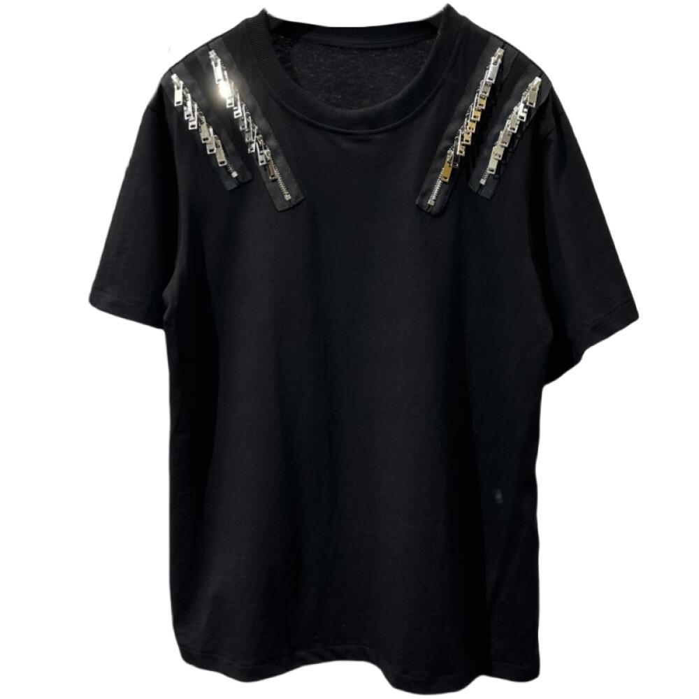 Shoulder Zipper Shirt