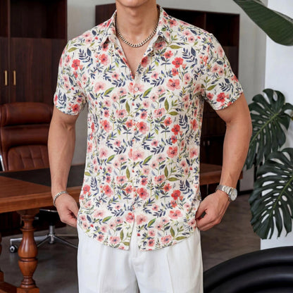 Old Money Floral Shirt