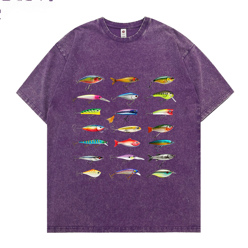 Lure Bait Pattern T-shirt